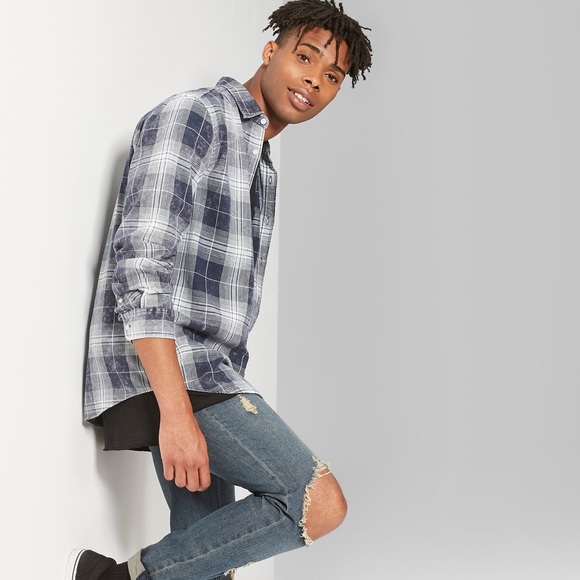 original use Other - Original use plaid button down-fighter pilot blue